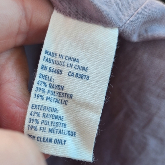 AMERICAN EAGLE AEO Gray Metallic Gold Alligator Skin Print Strapless Dress 0 EUC - Picture 7 of 7